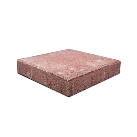 12in Square Step Stone Red 12x122 38 Bp012 The Home Depot