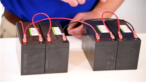 wiring diagrams wiring  batteries  parallel
