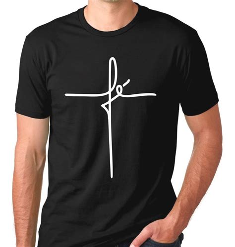 Camiseta Religiosa Católica Evangélica Fé Black Friday Parcelamento
