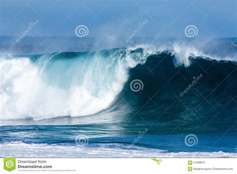 Big Blue Wave Stock Photo Image Of Summer White Beach 67298870