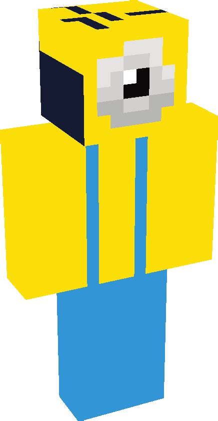 Minion Minecraft Skin Tynker