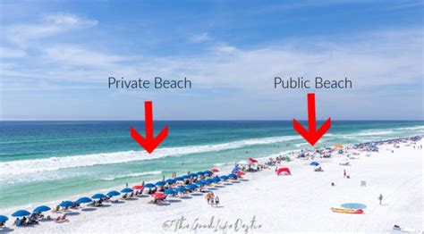 Find Your Perfect Beach In Destin A Guide To The Best Public Beaches The Good Life Destin