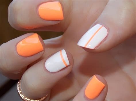 Maybe you would like to learn more about one of these? 18 Pretty Orange Nail Designs - Pretty Designs