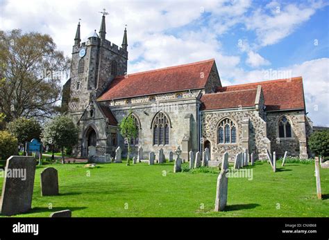 Stmarys Church Hailsham East Sussex England United Kingdom Stock