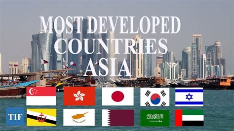 Most Developed Countries In Asia Youtube