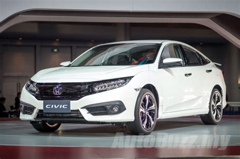 The 2016 honda civic comes standard with stability control, antilock disc brakes (many previous civics came with rear drums), front side airbags, side curtain airbags and a rearview camera. Honda Malaysia to CKD new Civic and Accord, plans to sell ...