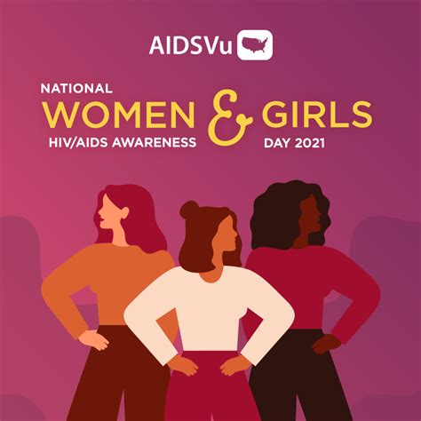 National Women And Girls Hivaids Awareness Day 2021 Aidsvu