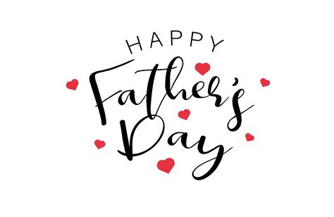Beautiful collection of happy father's day images, happy father's day cards with quotes and wishes is here. Happy Fathers Day Calligraphy text with mini red hearts. Holiday and decoration word and quotes ...