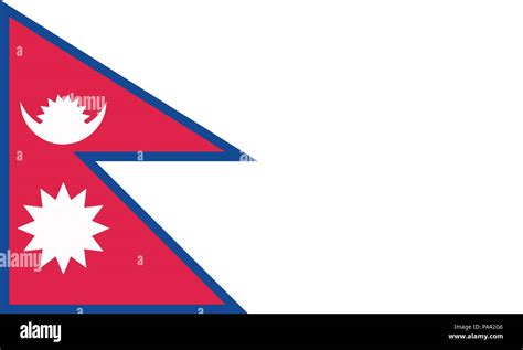 Nepal Emblem Stock Vector Images Alamy