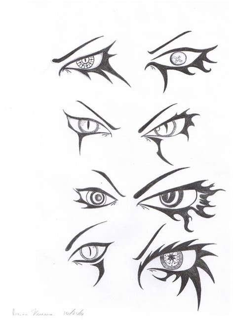 Demon Eyes By Vincentuchiha Demon Drawings Demon Eyes Eye Drawing Tutorials