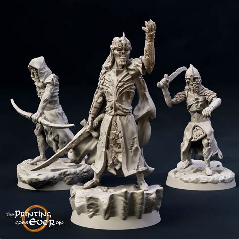 Barrow Wights B Miniature For Table War Games And Collecting