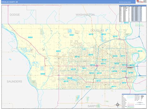 Douglas County Zip Code Map Zip Code Map