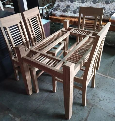 Four Seater Dining Table Set at Rs 28000/piece | Ghatkopar | Mumbai
