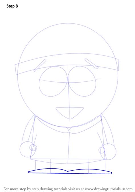 Step By Step How To Draw Stan Marsh From South Park