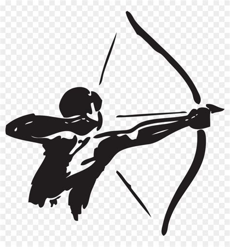 Modern Hunting Bow Vector Image Illustration Royalty Free Svg Clip