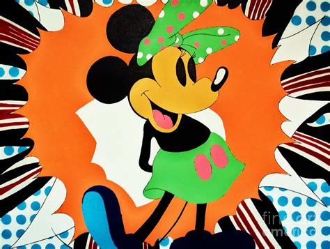 Minnie Mouse Painting By Grant Swinney