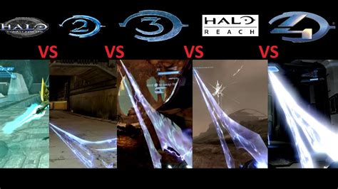 Which Halo Game Has The Best Energy Sword Youtube