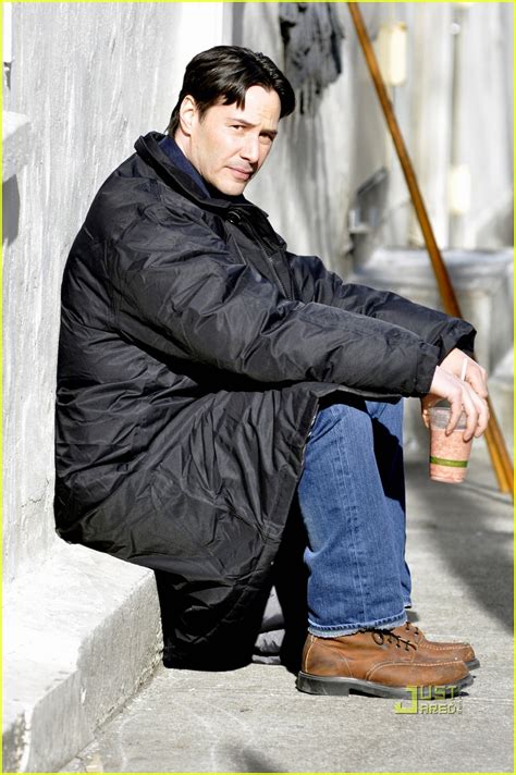 Keanu Reeves Smokes Up For Henry S Crime Photo Keanu Reeves Photos Just Jared