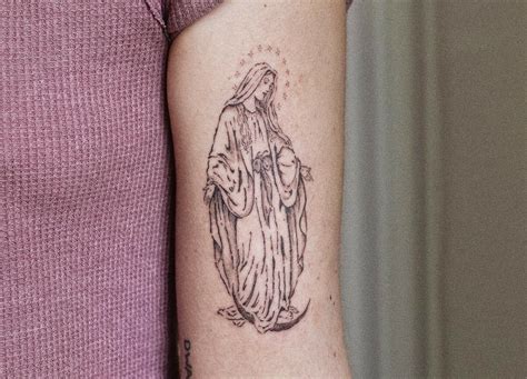 Virgin Mary Tattoo Forearm Ideas That Will Blow Your Mind Outsons