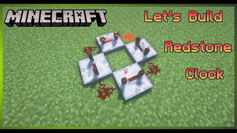 Redstone Clock tutorial | Let's Build | Minecraft 1.16 | how to make a