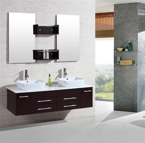 Warehouse direct usa offers huge variety of color, style, brands, in bathroom vanities like bathtubs, showers, cabinets, sinks, and mirrors. kokols 60 inch wall mount floating bathroom vanity cabinet ...