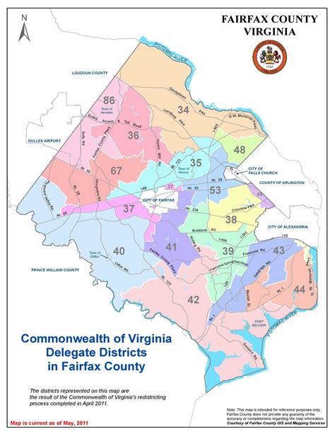 33 Map Of Fairfax County Maps Database Source