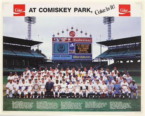 Lot Detail 1983 Mlb All Star Game 50th Anniversary Old Timers Reunion