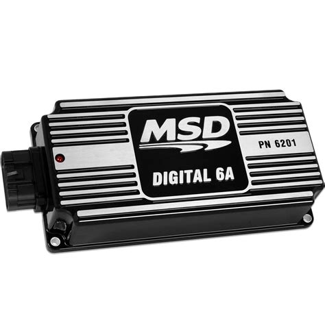Msd 62013 Digital 6a Ignition Control Black