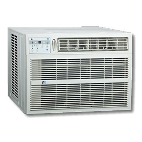 Unfortunately, it doesn't come with a remote. Buy the Perfect Aire 3PACH25000 Window Air Conditioner w ...