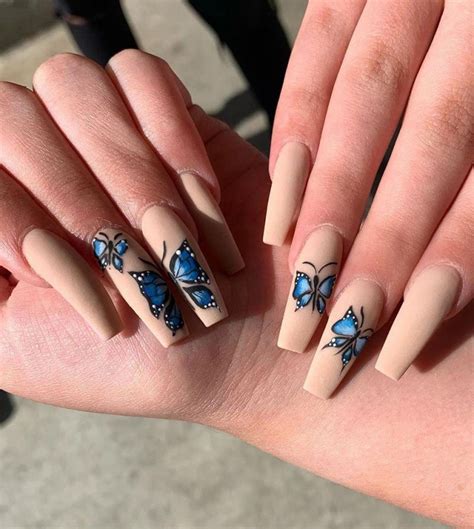 50 Pretty Butterfly Nail Art Designs You Will Love Fashion Nails