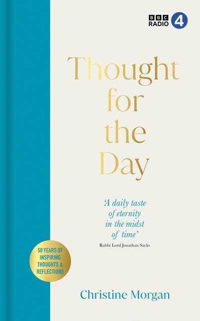 Thought For The Day By Christine Morgan Penguin Books New Zealand