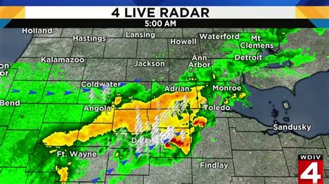 Metro Detroit Weather Forecast Rain Continues Tuesday Morning