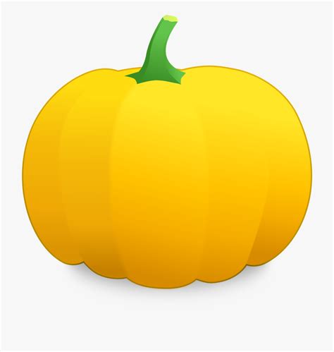 Yellow Pumpkin Clipart Clip Art Library