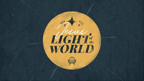 Sharefaith Media Jesus Light Of The World Title Graphics Set