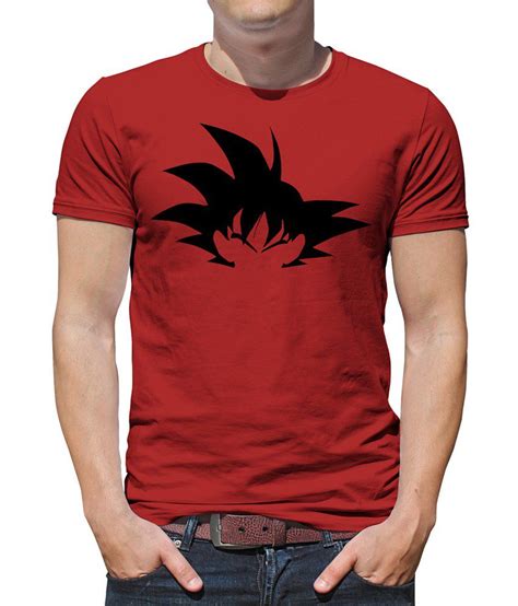 Shop all of our amazing designs, styles & sizes! Redwolf Red Dragon Ball Z- Goku Silhouette Printed T-Shirt ...