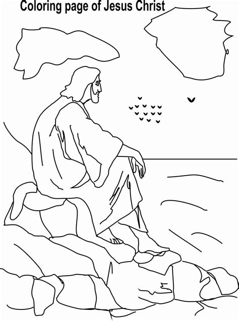 Jesuss Life Coloring Pages