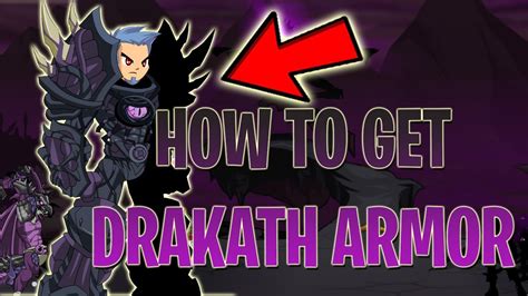 Aqw How To Get Drakaths Armor 2020 Youtube