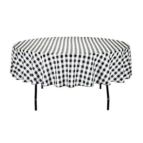 4.5 out of 5 stars. LinenTablecloth 70-Inch Round Polyester Tablecloth Black ...