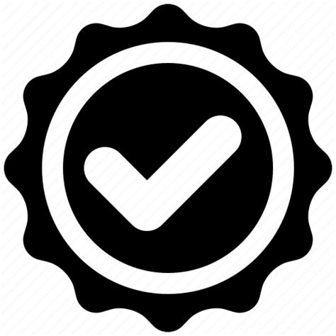 Badge Certified Correct Medal Ok Seal Of Approval Token Icon