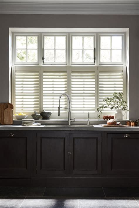 With an array of natural shades, you never go out of choices. Kitchen Shutter Styles and Advice | The Shutter Store USA
