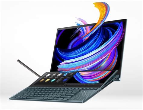 Asus Zenbook Pro Duo 15 Oled Ux582 Dan Zenbook Duo 14 Ux482 Laptop Dua