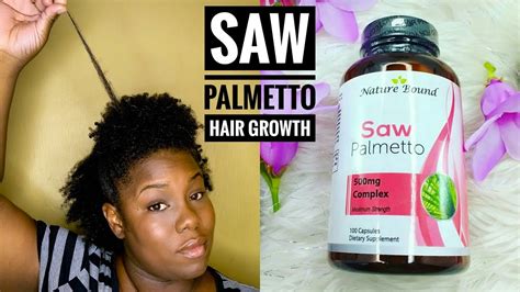 Saw Palmetto Hair Growth Pcos Nelly B Youtube