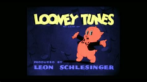 Looney Tunes 1937 Intro Colorized Youtube