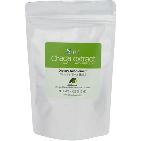 Consists of 7 types of mushroom. Siberian Chaga Extract with Betulin and Other Raw Chaga ...