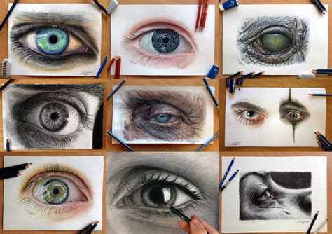 My Eye Drawings Collection By Atomiccircus On Deviantart