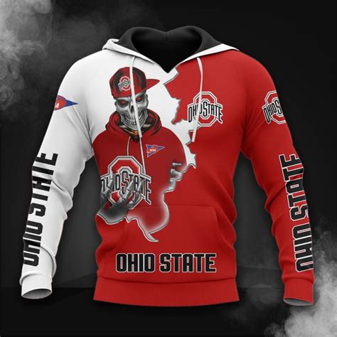 Ohio State Buckeyes Hoodies Long Sleeve Sweatshirt For Fan Jack Sport Shop