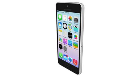 Apple Iphone 5c Grey 3d Warehouse