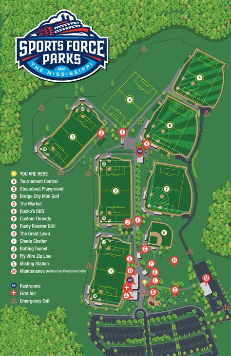 Bartholomew Sports Park Field Map - Printable Online