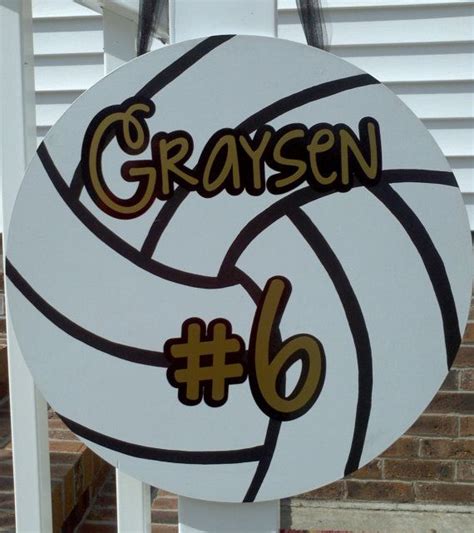 volleyball sign by atmiles on etsy 40 00 volleyball signs volleyball locker decorations