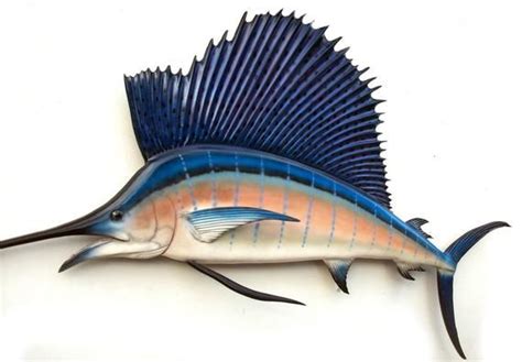 Basically, wood carving is one kind of art. Sailfish sculpture 57 wood carving Sailfish wall art ...